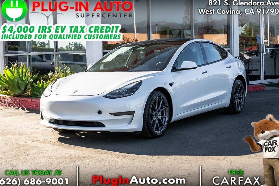 TESLA MODEL 3 2022 5YJ3E1EA5NF113828 image